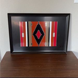 Couroc Of Monterey Aztec Black Tray